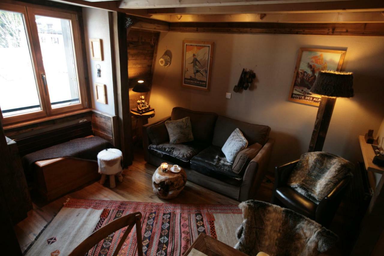 Duplex En Vieux Bois Hyper Centre Lejlighed Chamonix Eksteriør billede