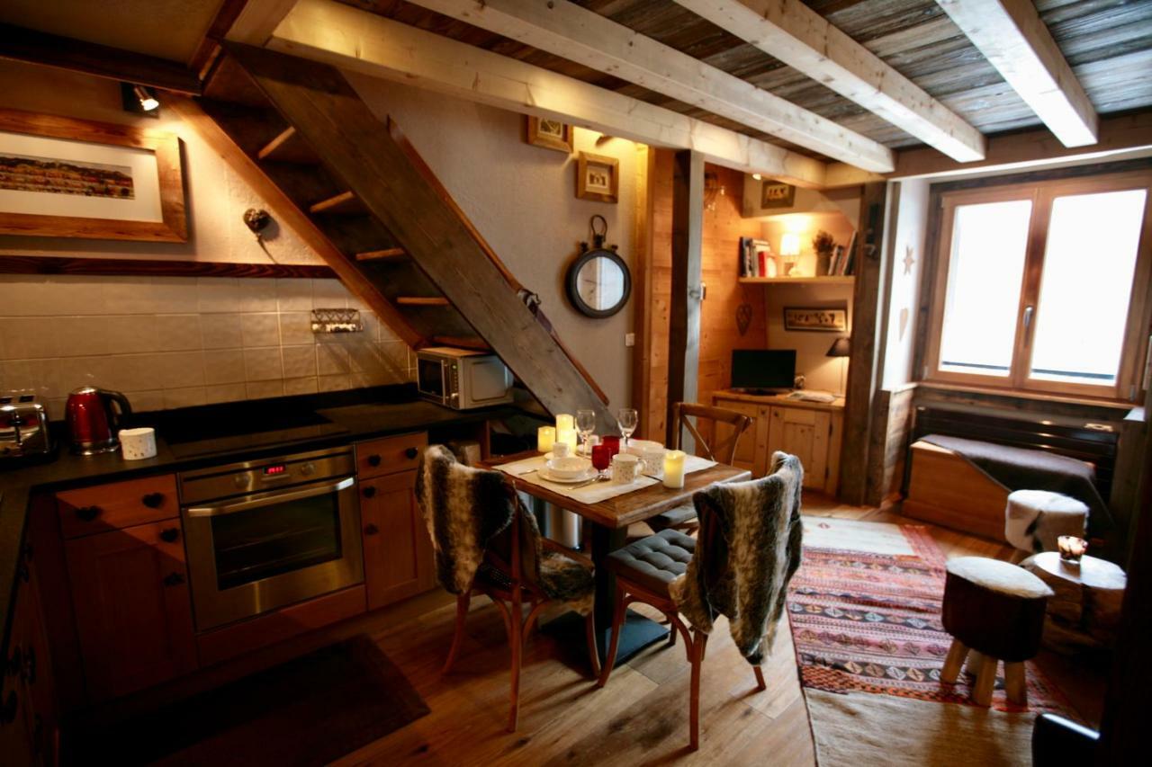 Duplex En Vieux Bois Hyper Centre Lejlighed Chamonix Eksteriør billede